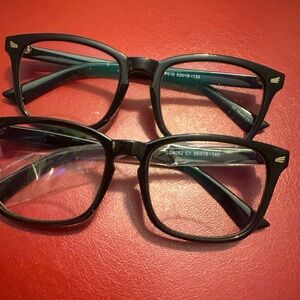 SET OF 2 bifocal reader glasses PHOTOCHROMATIC!! 1.5 power. New. Large glasses